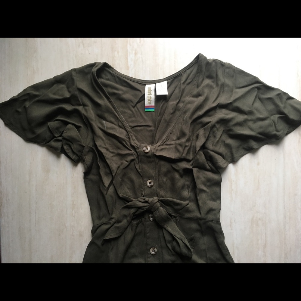 Summer tie dress